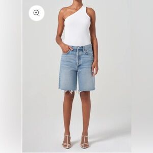 AGOLDE Blue 90's Denim Shorts